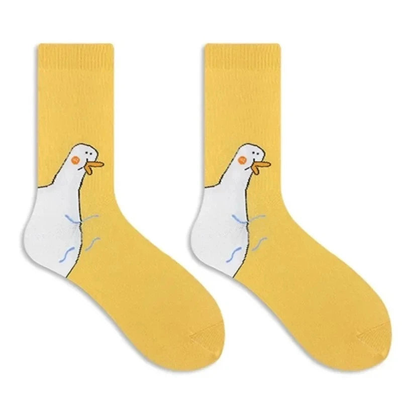 Funny Duck Beak Toe Socks