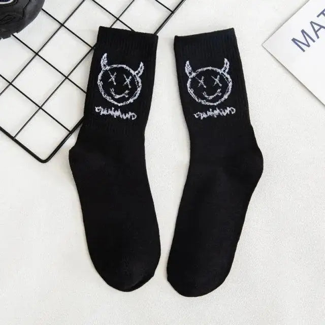 Urban Style Printed Socks