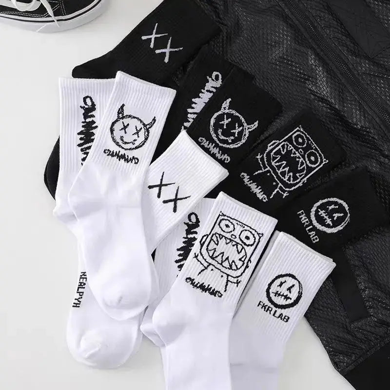 Urban Style Printed Socks