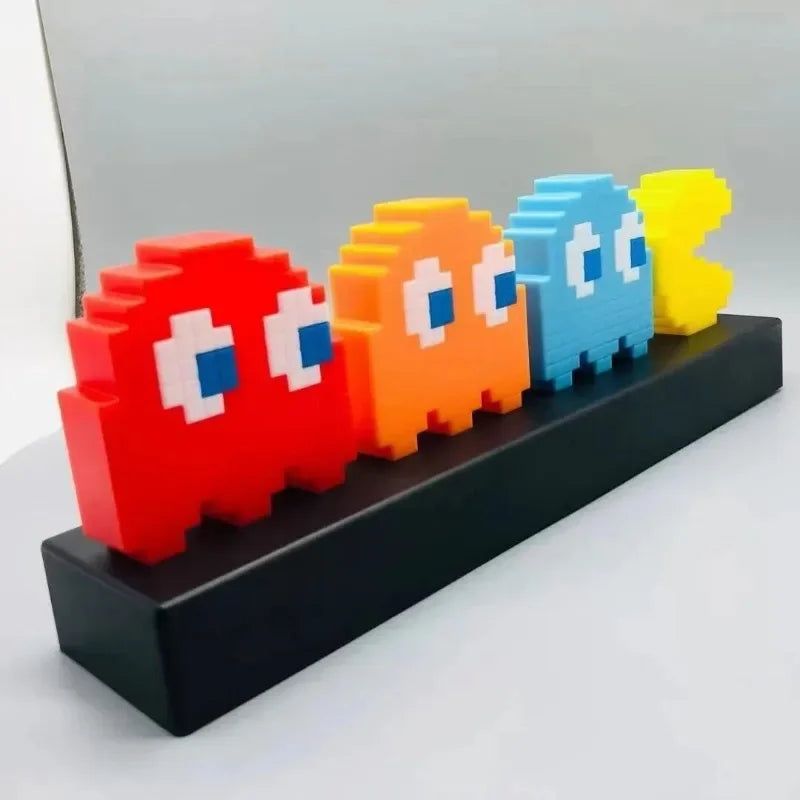 Pac-Man Retro Pixel Desk Decor
