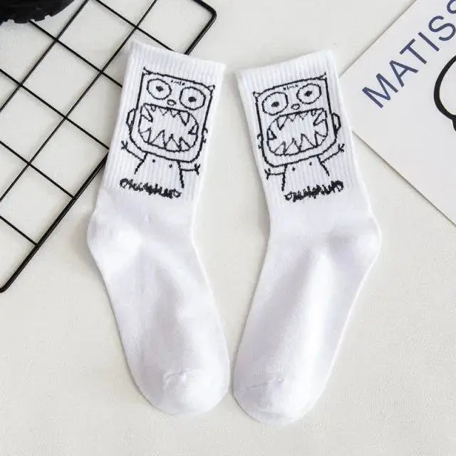 Urban Style Printed Socks
