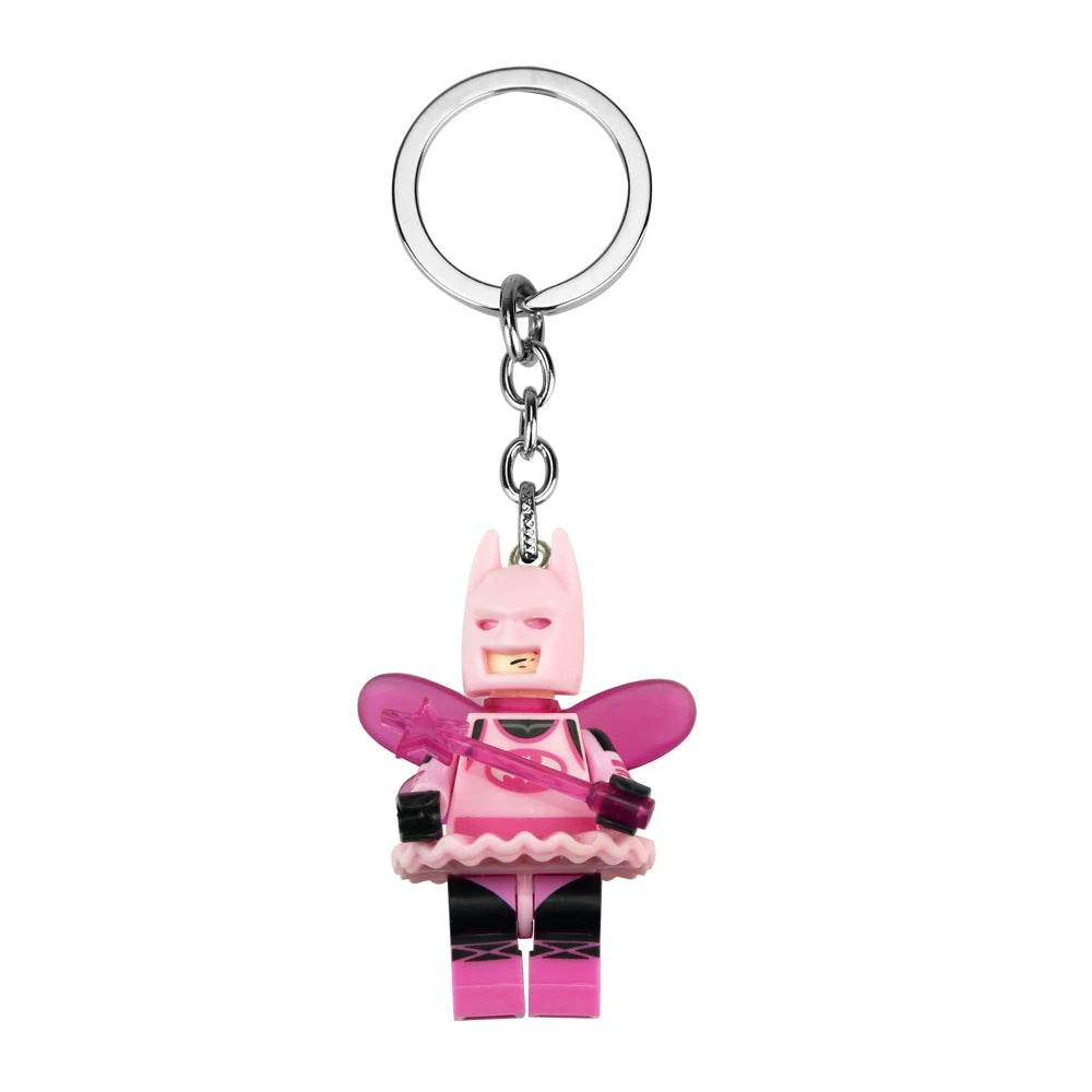 Mini Block Hero Keychains
