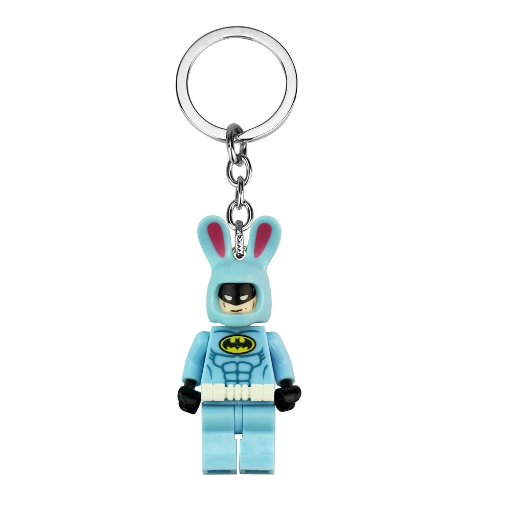 Mini Block Hero Keychains