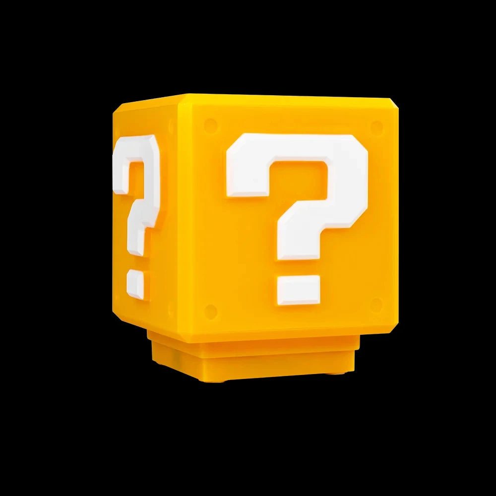 Mario Question Block Lamp The Perfect Light for Retro Game Fans