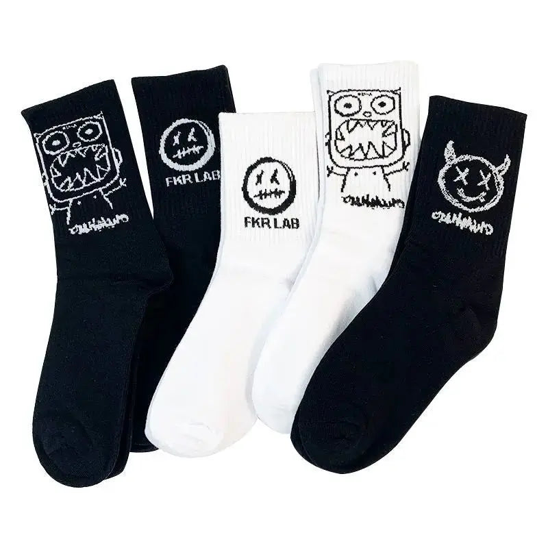 Urban Style Printed Socks