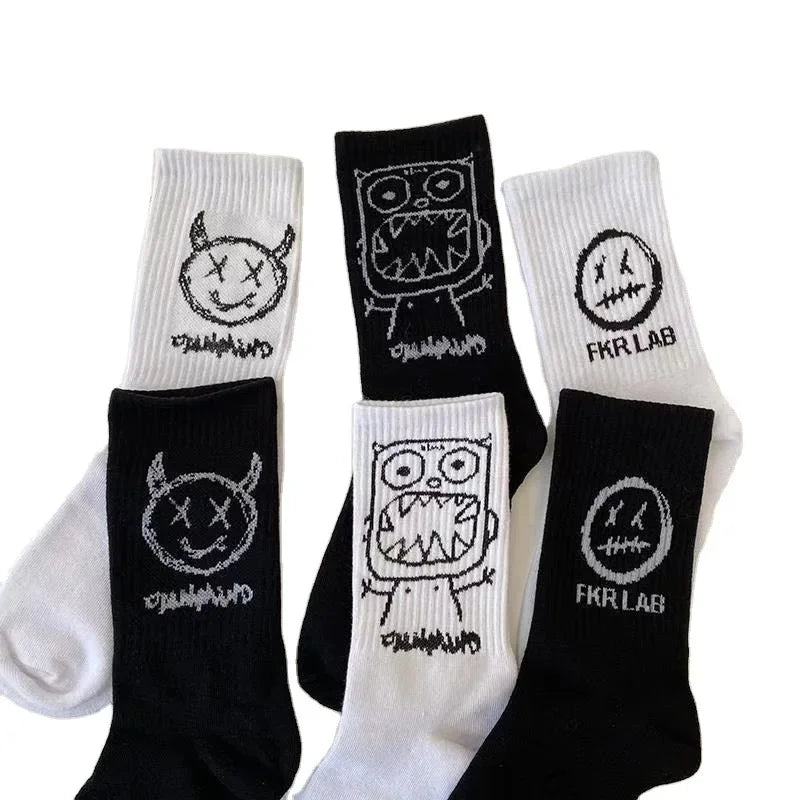 Urban Style Printed Socks