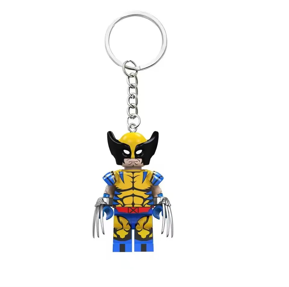Mini Block Hero Keychains