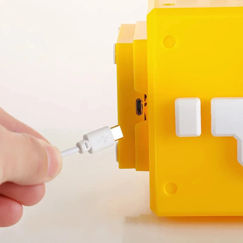 Mario Question Block Lamp The Perfect Light for Retro Game Fans