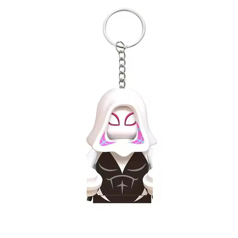 Mini Block Hero Keychains