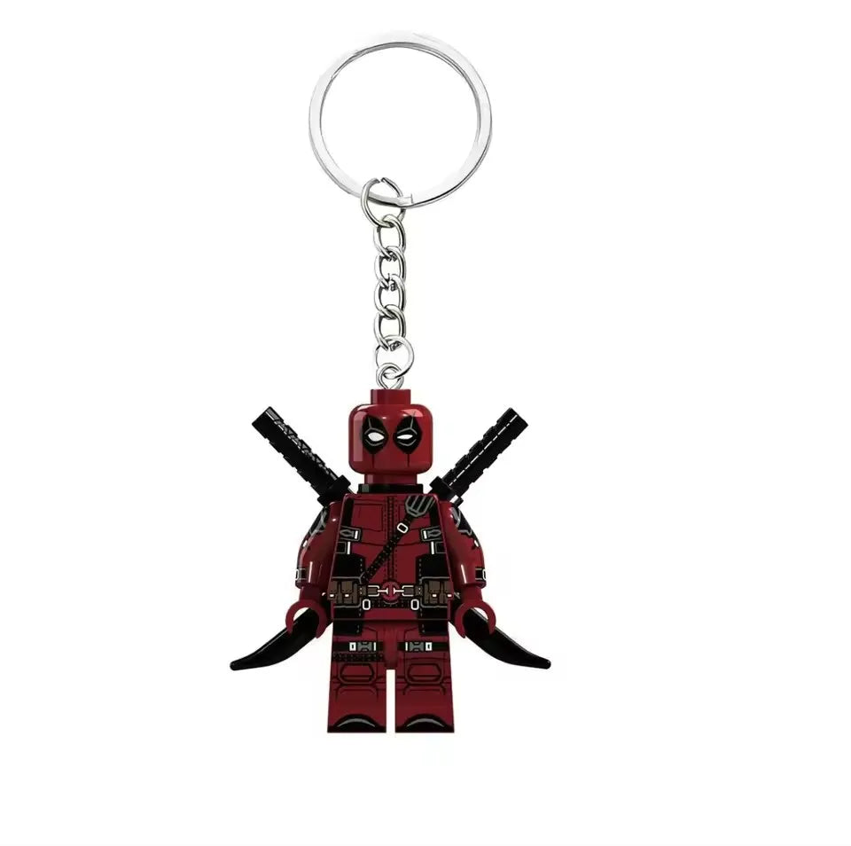 Mini Block Hero Keychains