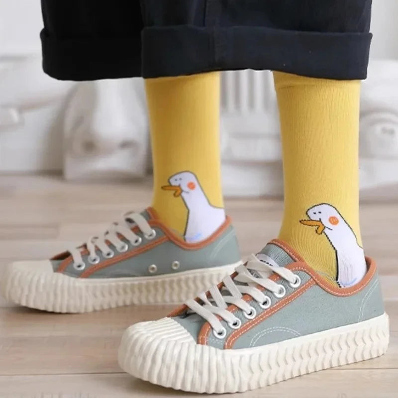 Funny Duck Beak Toe Socks