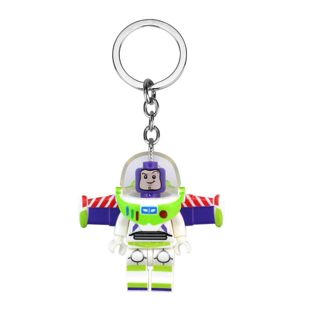 Mini Block Hero Keychains