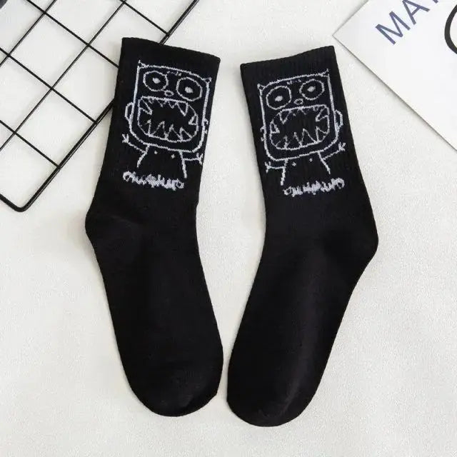 Urban Style Printed Socks