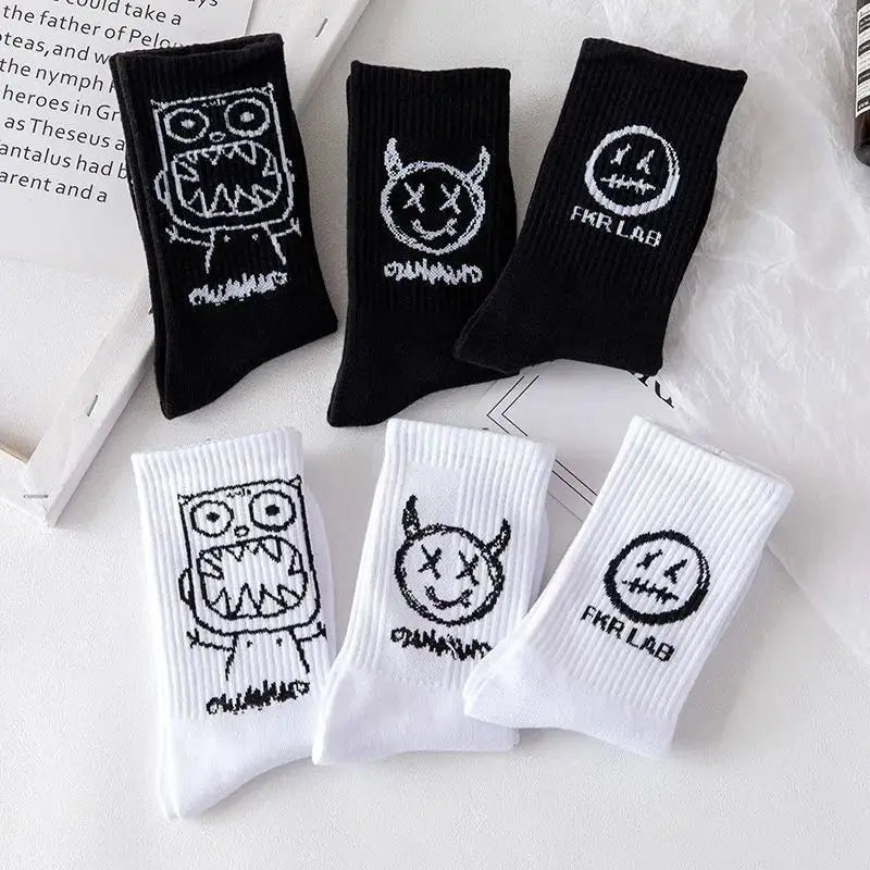 Urban Style Printed Socks