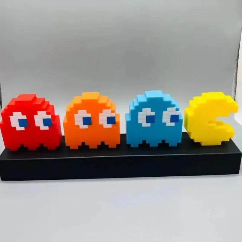 Pac-Man Retro Pixel Desk Decor