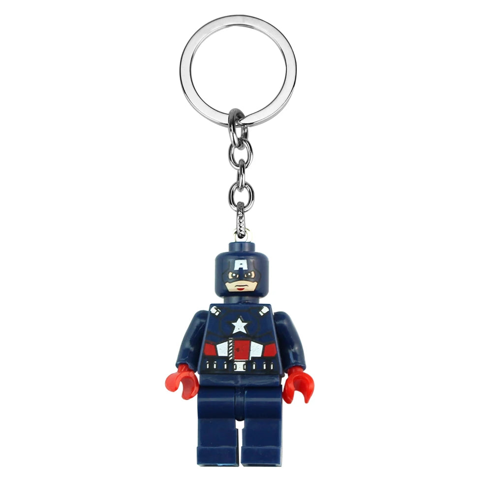 Mini Block Hero Keychains