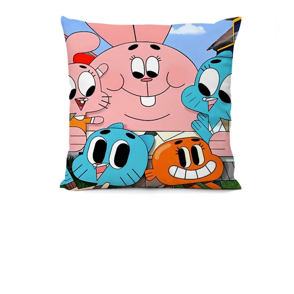 Gumball Throw Pillow Cover